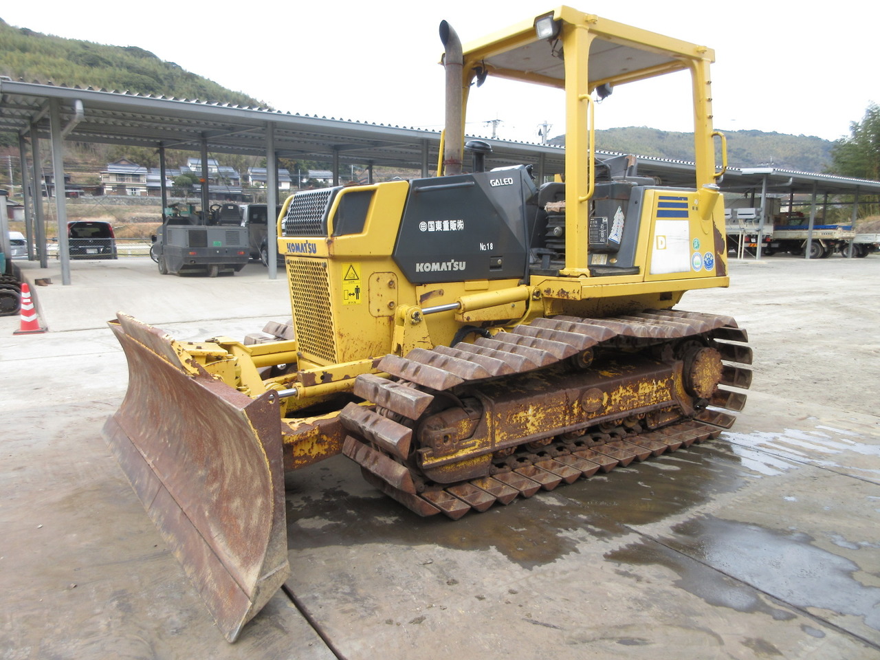 Used Construction Machine Used KOMATSU KOMATSU Bulldozer  D31PX-21