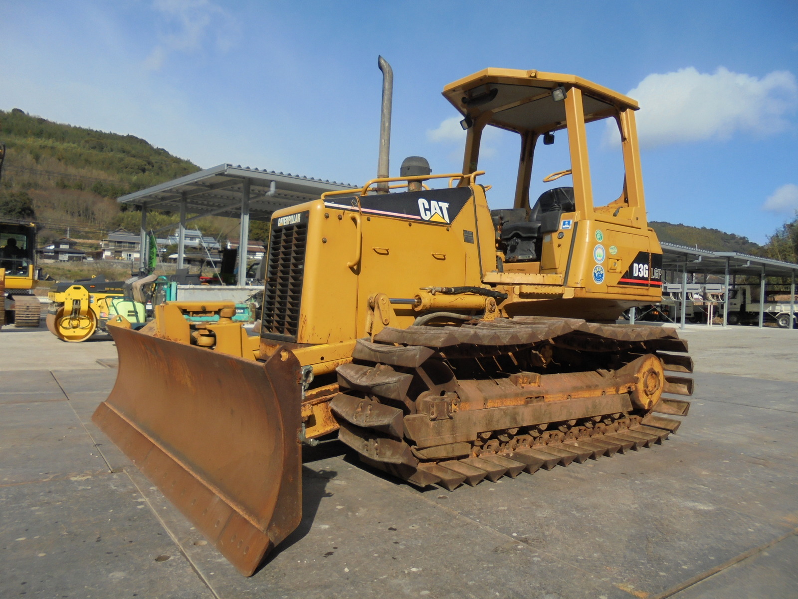 Used Construction Machine Used CAT CAT Bulldozer  D3G