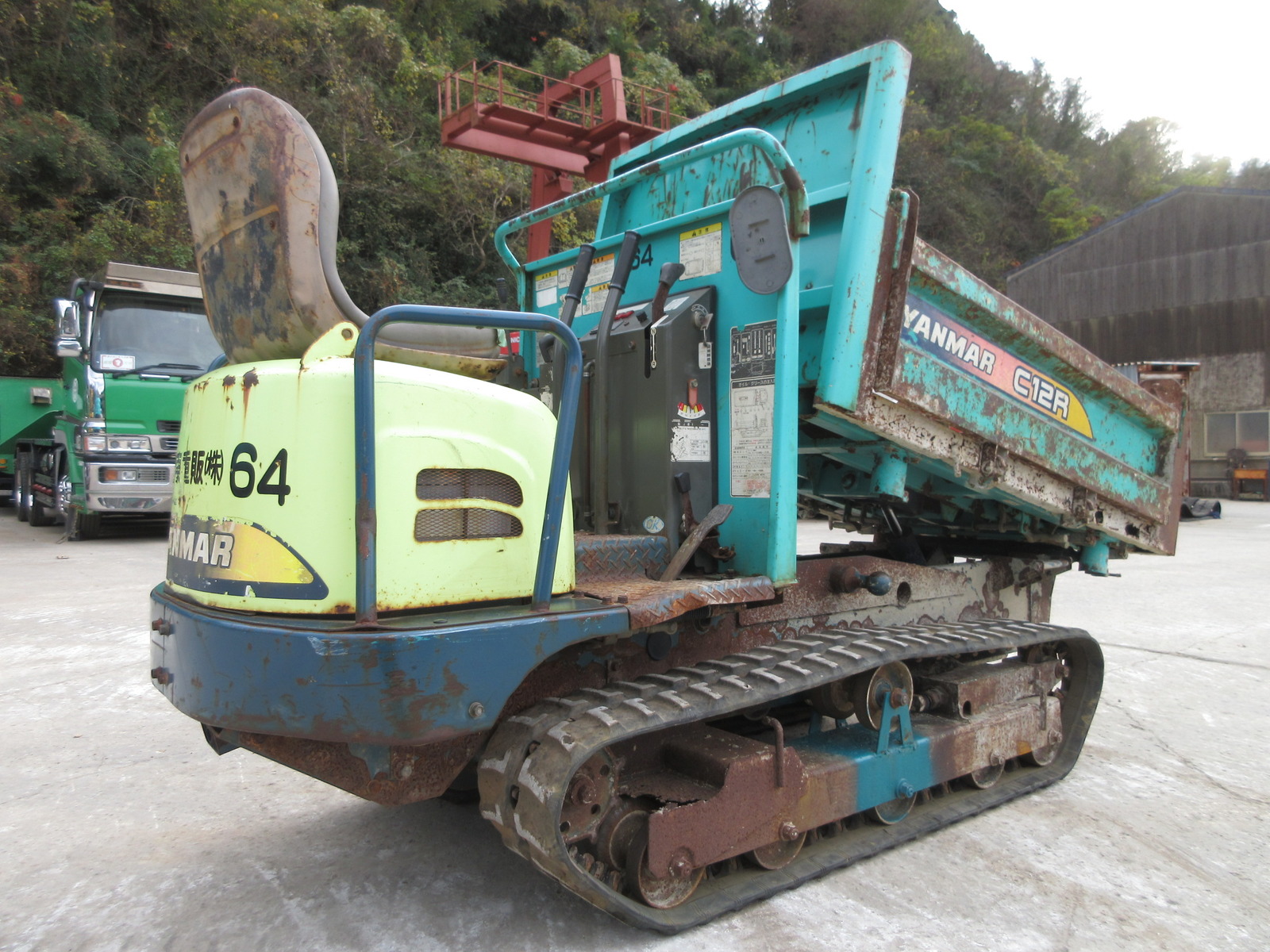 Used Construction Machine Used YANMAR YANMAR Crawler carrier Crawler Dump C12R-A