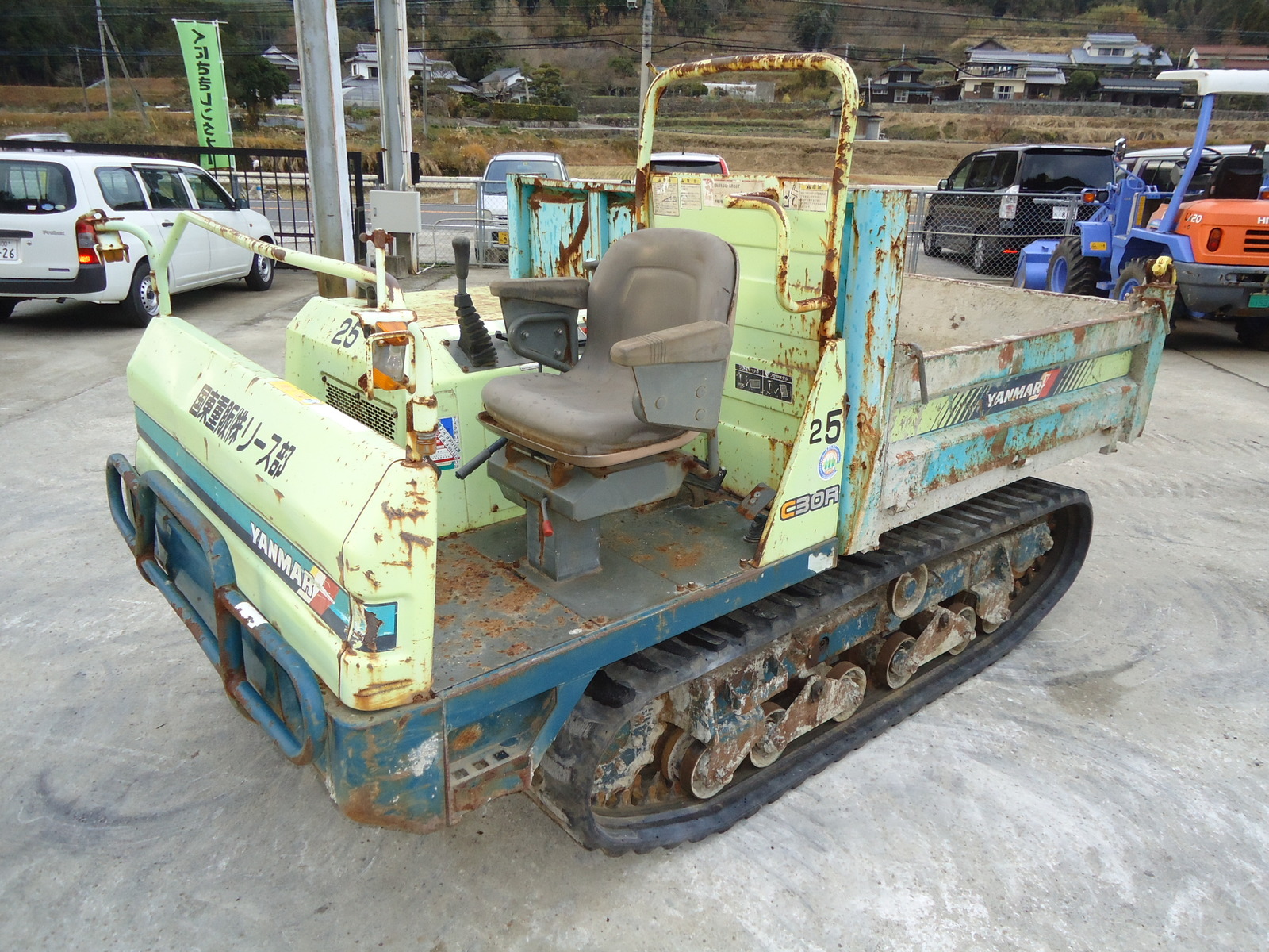 中古建設機械 中古 ヤンマーディーゼル YANMAR クローラ・キャリア クローラダンプ C30R-1