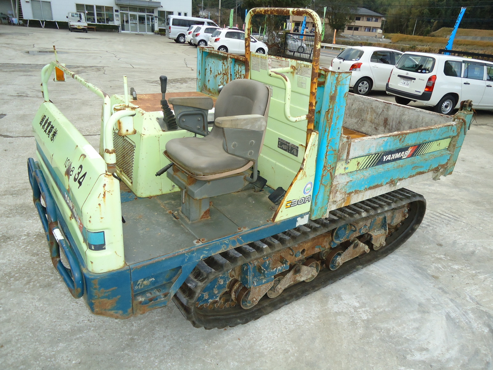 Used Construction Machine Used YANMAR YANMAR Crawler carrier Crawler Dump C30R-1