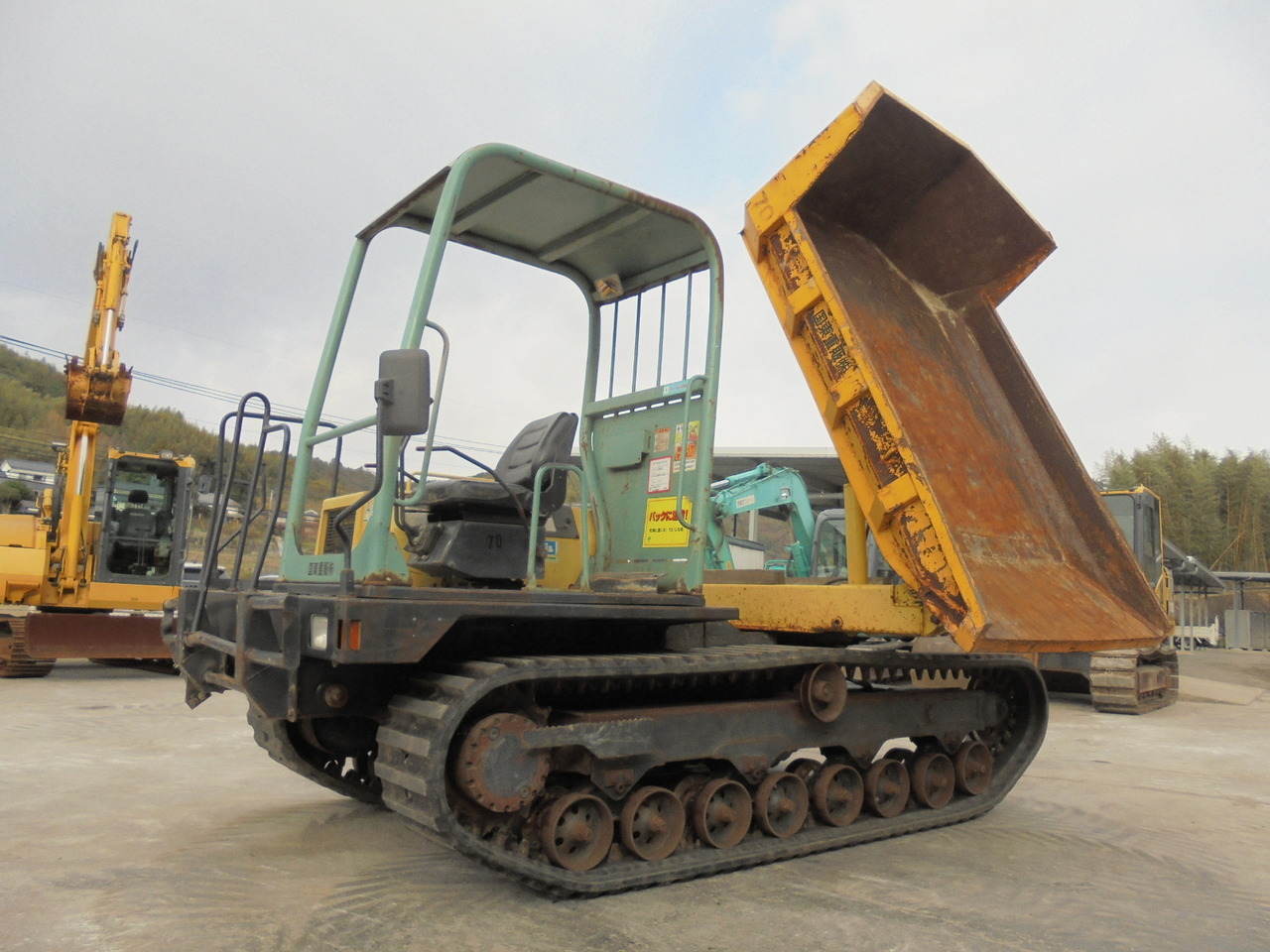 Used Construction Machine Used YANMAR YANMAR Crawler carrier Crawler Dump Rotating C50R-3A