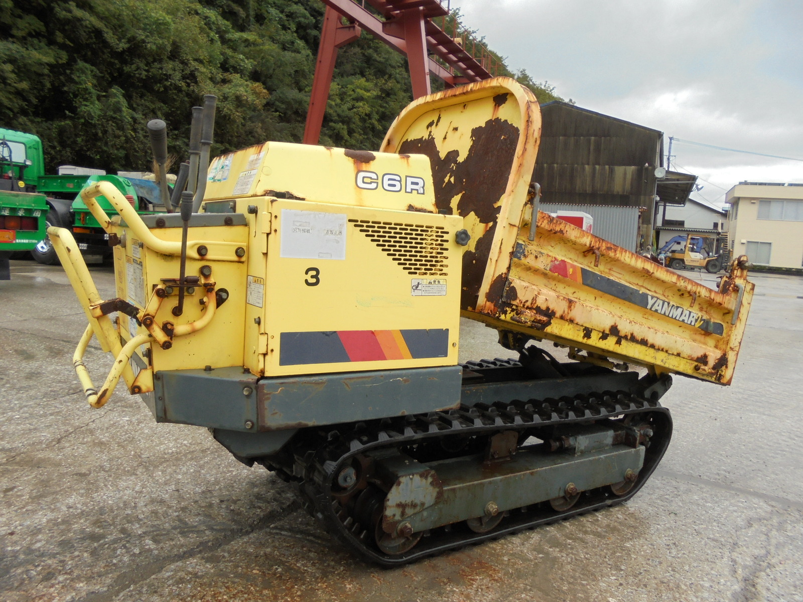 Used Construction Machine Used YANMAR YANMAR Crawler carrier Crawler Dump C6R