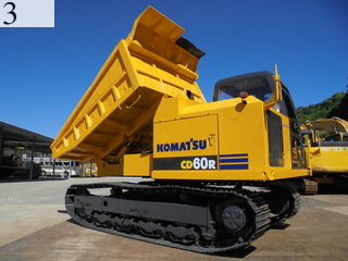 Used Construction Machine Used KOMATSU KOMATSU Crawler carrier Crawler Dump Rotating CD60R-1