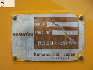 Used Construction Machine Used KOMATSU KOMATSU Crawler carrier Crawler Dump Rotating CD60R-1