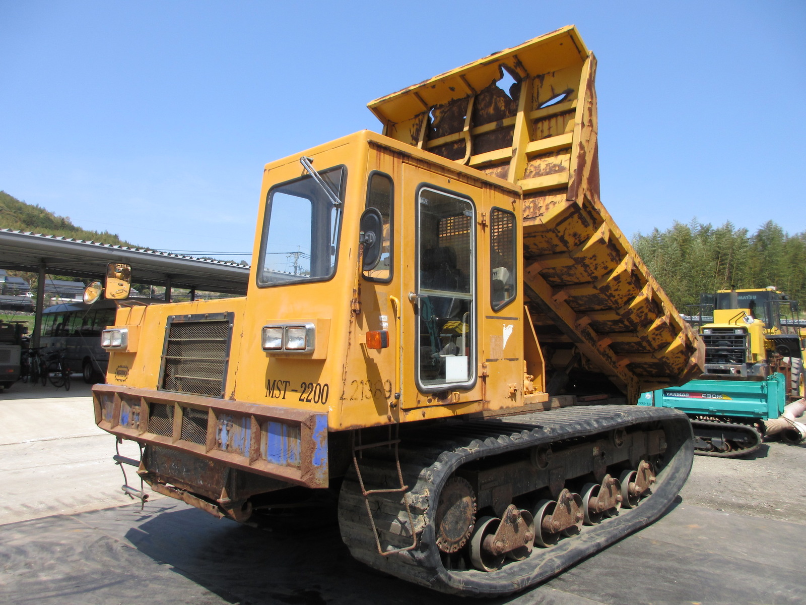 Used Construction Machine Used MOROOKA MOROOKA Crawler carrier Crawler Dump MST-2200