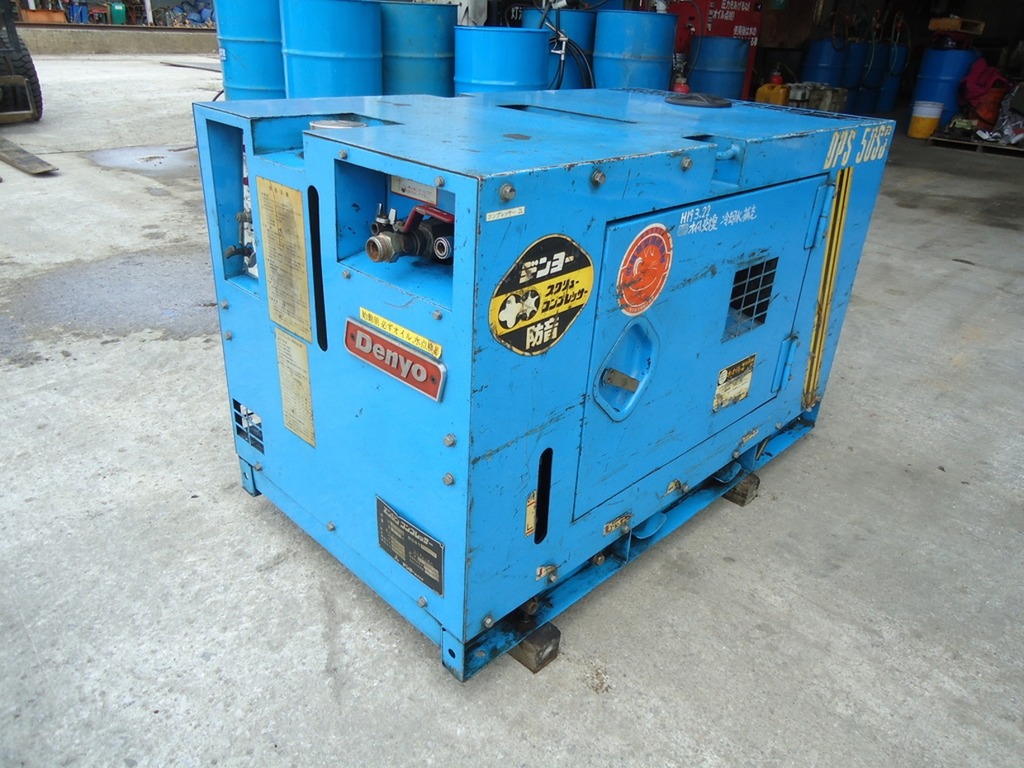 Used Construction Machine Used DENYO DENYO Compressor  DPS-50SSB