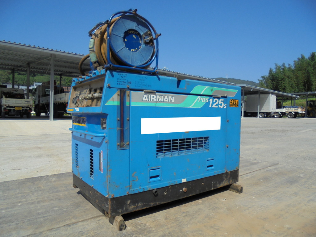 Used Construction Machine Used AIRMAN AIRMAN Compressor  PDS125S