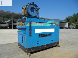 Used Construction Machine Used AIRMAN AIRMAN Compressor  PDS125S