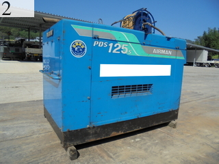 Used Construction Machine Used AIRMAN AIRMAN Compressor  PDS125S