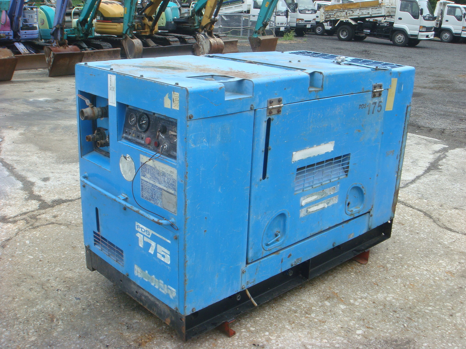 Used Construction Machine Used AIRMAN AIRMAN Compressor  PDS175S