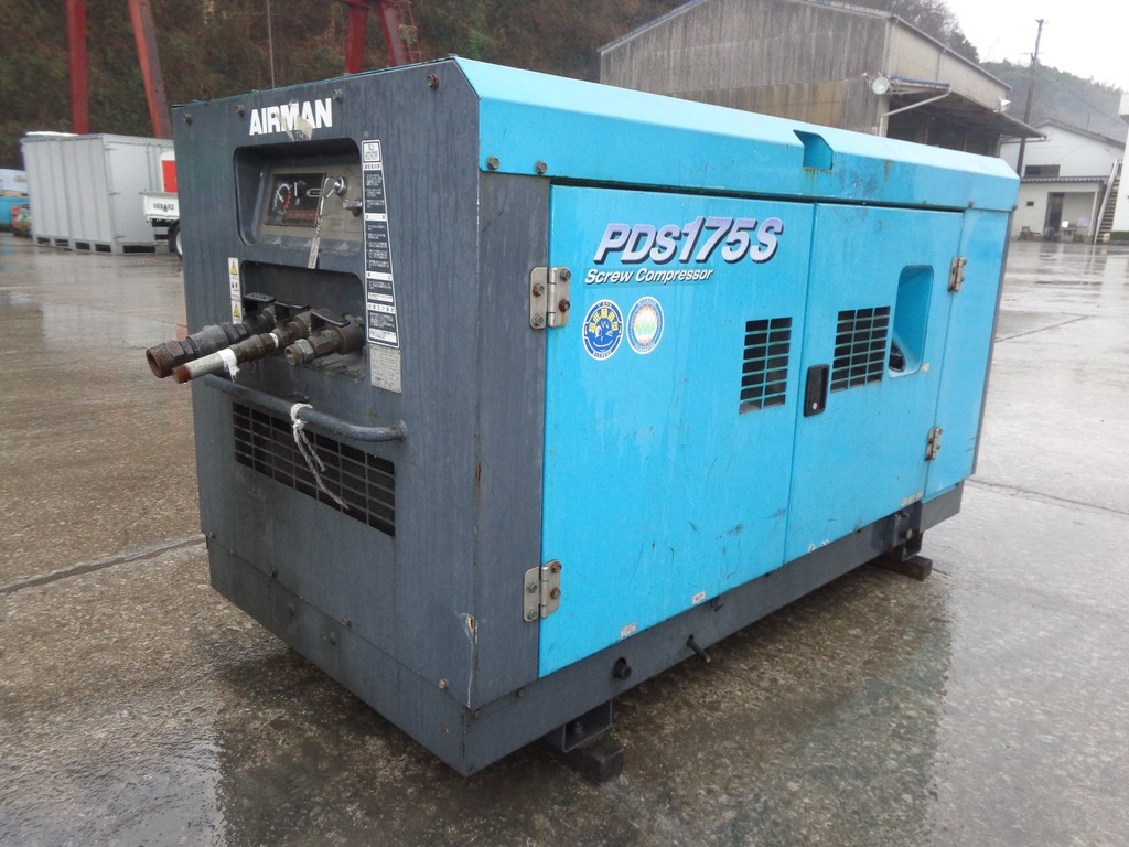 Used Construction Machine Used AIRMAN AIRMAN Compressor  PDS175S