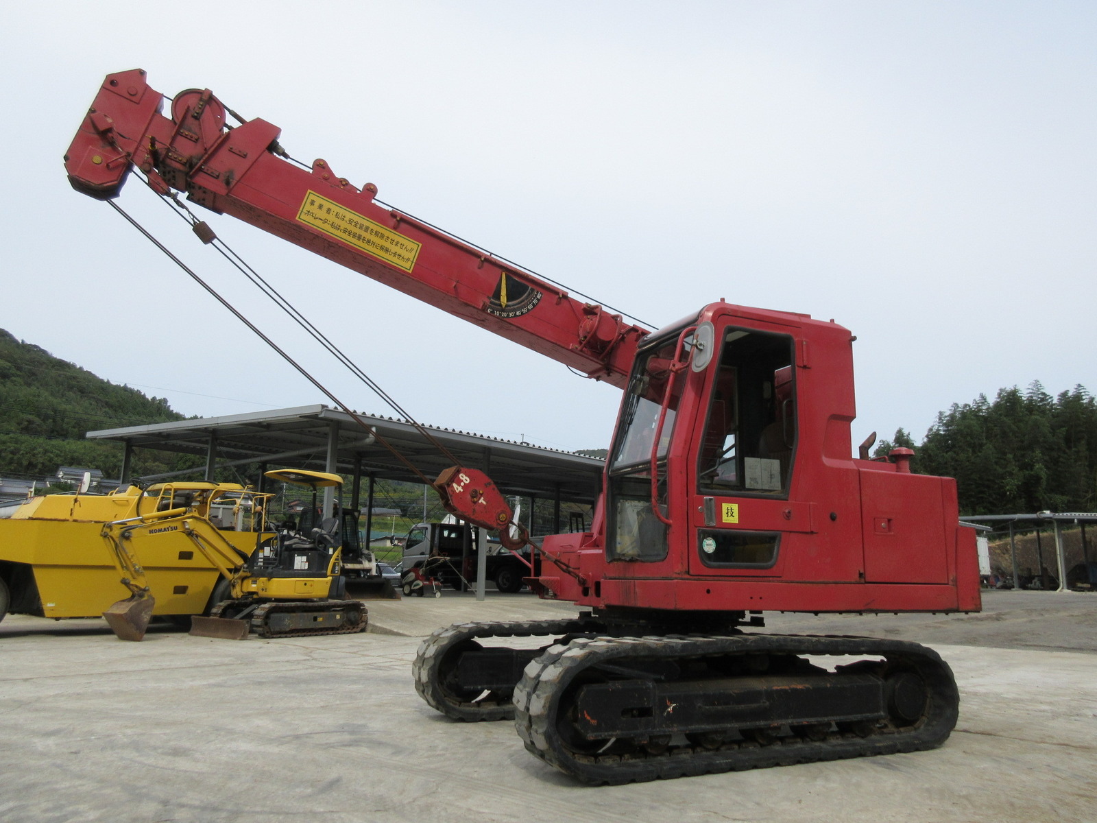 Used Construction Machine Used IHI Construction Machinery IHI Construction Machinery Crane Telescopic crawler crane CCH50T