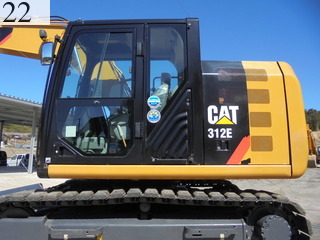 Used Construction Machine Used CAT CAT Excavator 0.4-0.5m3 312E-2