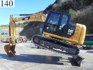 Used Construction Machine Used CAT CAT Excavator 0.4-0.5m3 312E-2