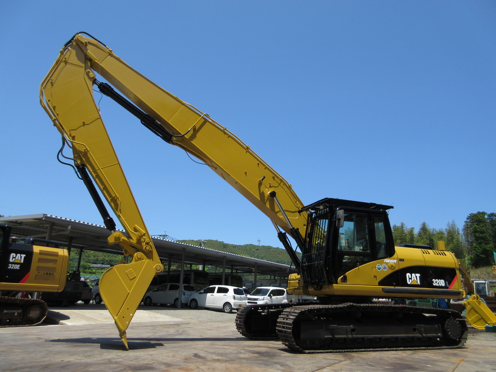 Used Construction Machine Used CAT CAT Demolition excavators Long front 320DL