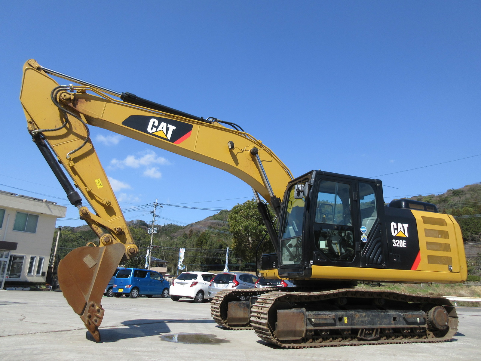 Used Construction Machine Used CAT CAT Excavator 0.7-0.9m3 320E-2