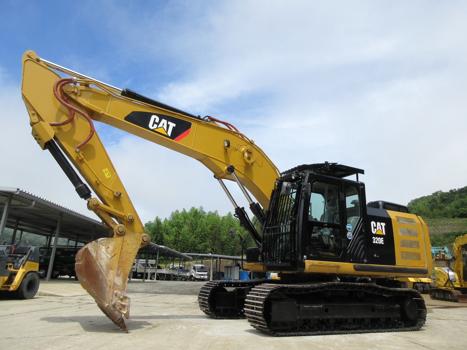 Used Construction Machine Used CAT CAT Excavator 0.7-0.9m3 320E-2