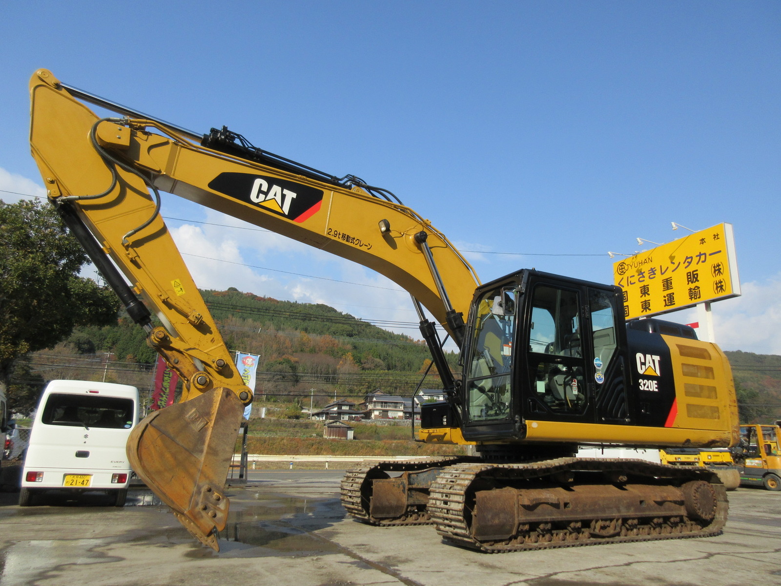 Used Construction Machine Used CAT CAT Excavator 0.7-0.9m3 320E-2