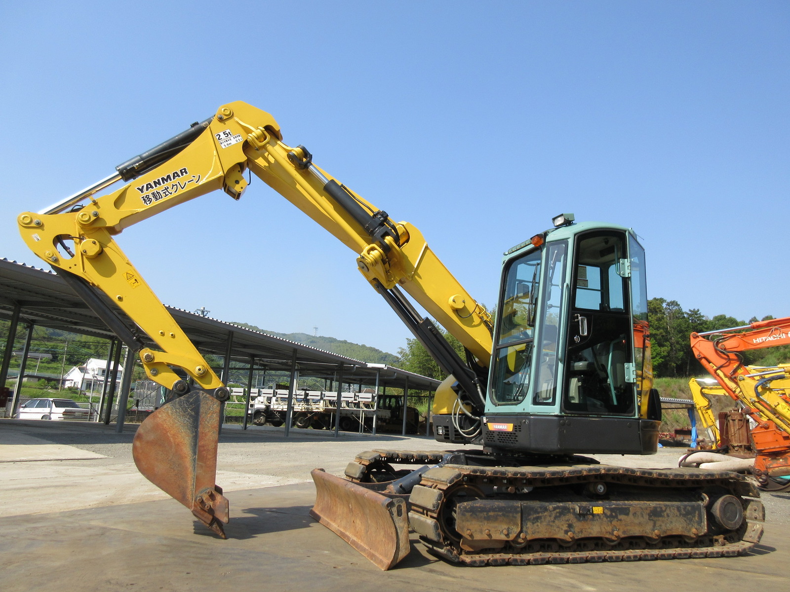 Used Construction Machine Used YANMAR YANMAR Excavator 0.2-0.3m3 B7-5B