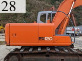 Used Construction Machine Used HITACHI HITACHI Excavator 0.4-0.5m3 EX120-5E