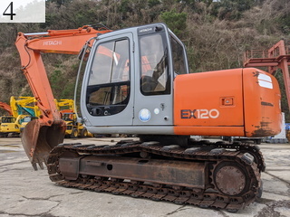 Used Construction Machine Used HITACHI HITACHI Excavator 0.4-0.5m3 EX120-5E