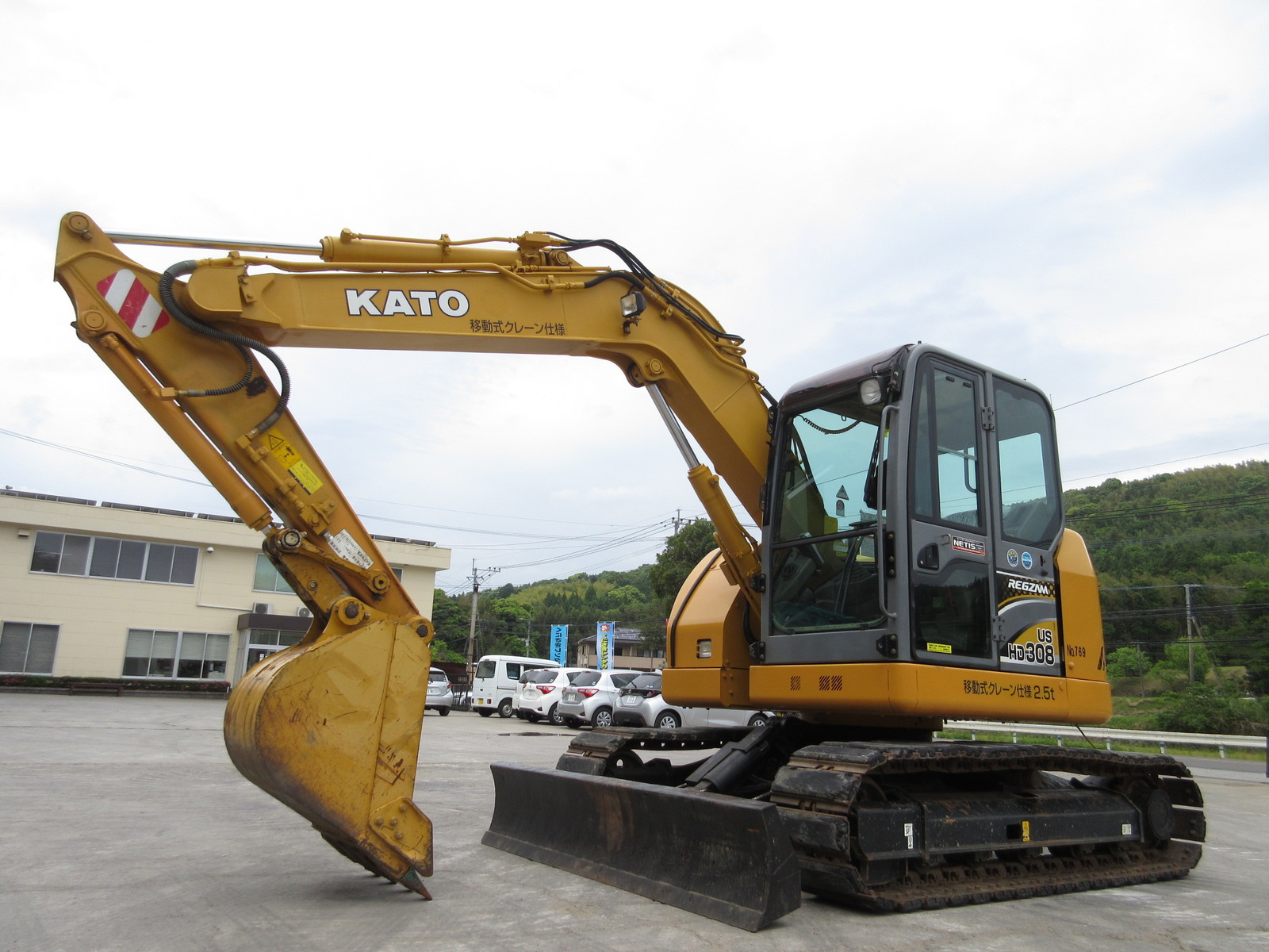 Used Construction Machine Used KATO WORKS KATO WORKS Excavator 0.2-0.3m3 HD308US-6