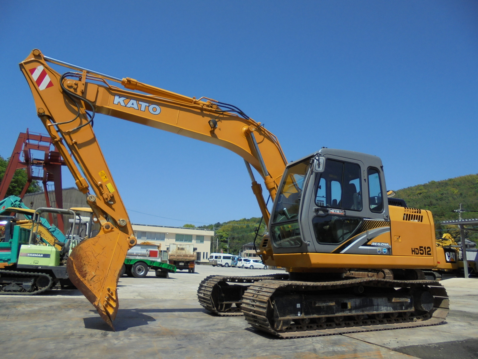 Used Construction Machine Used KATO WORKS KATO WORKS Excavator 0.4-0.5m3 HD512-6