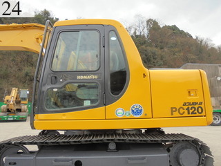 Used Construction Machine Used KOMATSU KOMATSU Forestry excavators Processor PC120-6E0