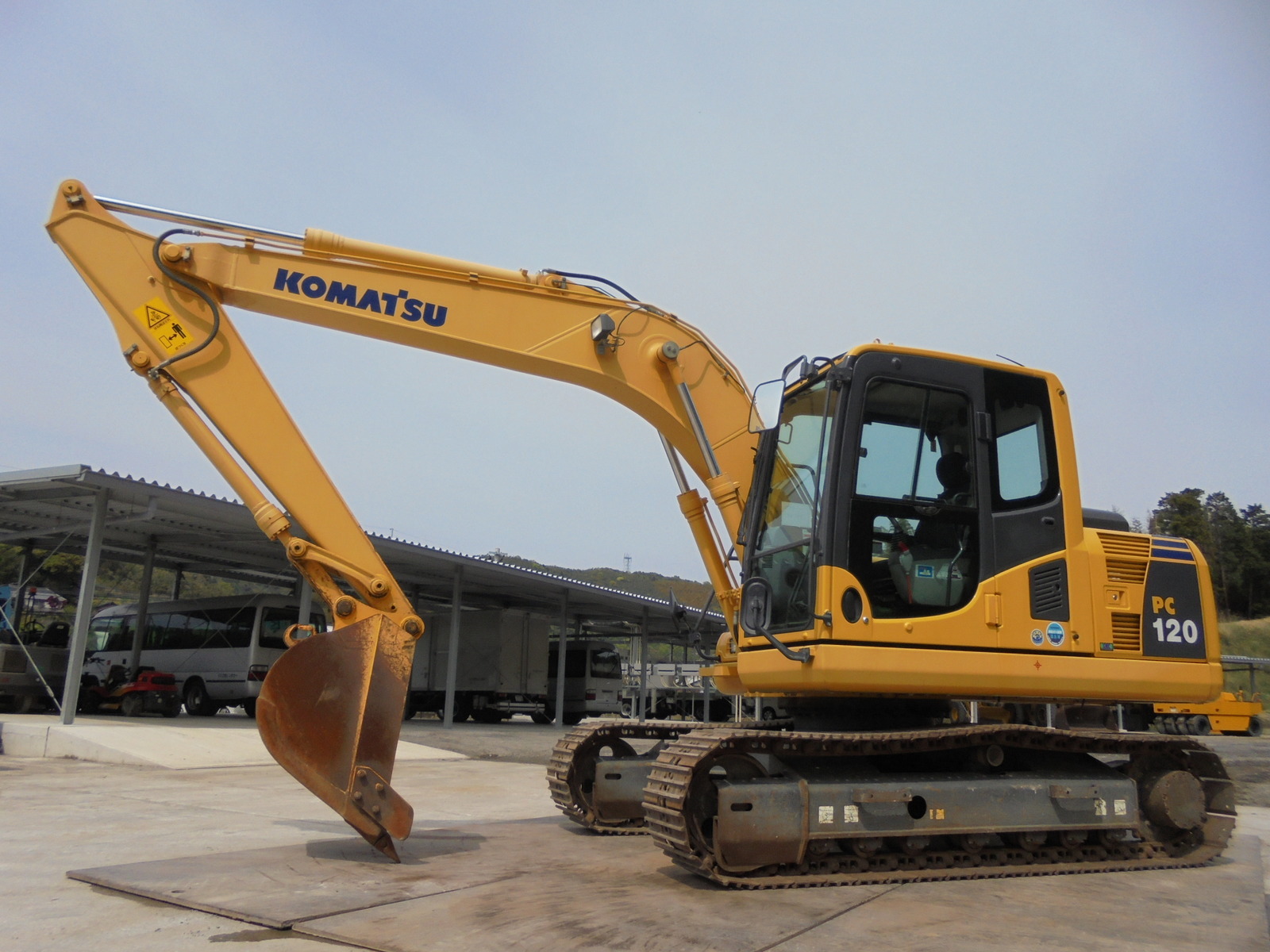 Used Construction Machine Used KOMATSU KOMATSU Excavator 0.4-0.5m3 PC120-8