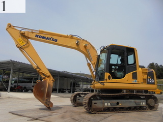 Used Construction Machine Used KOMATSU KOMATSU Excavator 0.4-0.5m3 PC120-8