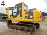 Used Construction Machine Used KOMATSU KOMATSU Excavator 0.4-0.5m3 PC120-8