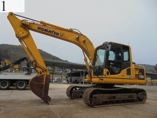 Used Construction Machine Used KOMATSU KOMATSU Excavator 0.4-0.5m3 PC120-8