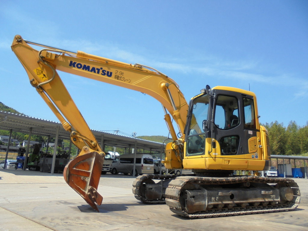 中古建設機械 中古 コマツ KOMATSU 油圧ショベル・バックホー ０．４－０．５立米 PC128US-8