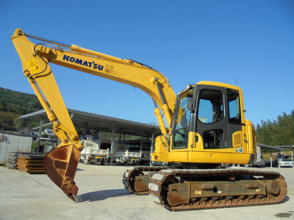 中古建設機械 中古 コマツ KOMATSU 油圧ショベル・バックホー ０．４－０．５立米 PC128US-8