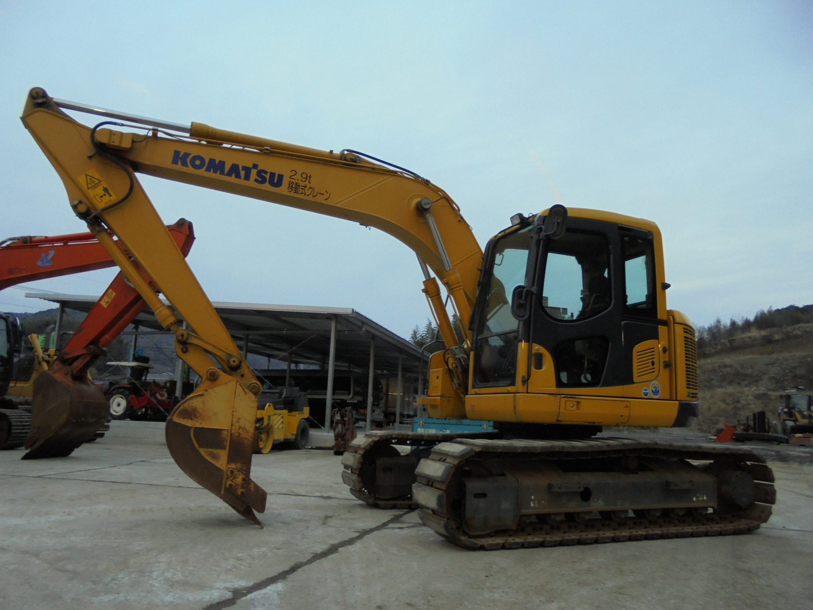 Used Construction Machine Used KOMATSU KOMATSU Excavator 0.4-0.5m3 PC128US-8