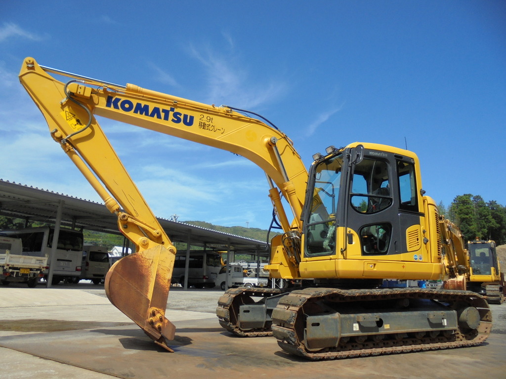 Used Construction Machine Used KOMATSU KOMATSU Excavator 0.4-0.5m3 PC138US-10