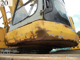 Used Construction Machine Used KOMATSU KOMATSU Excavator 0.4-0.5m3 PC138US-2