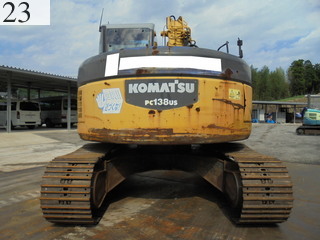 Used Construction Machine Used KOMATSU KOMATSU Excavator 0.4-0.5m3 PC138US-2