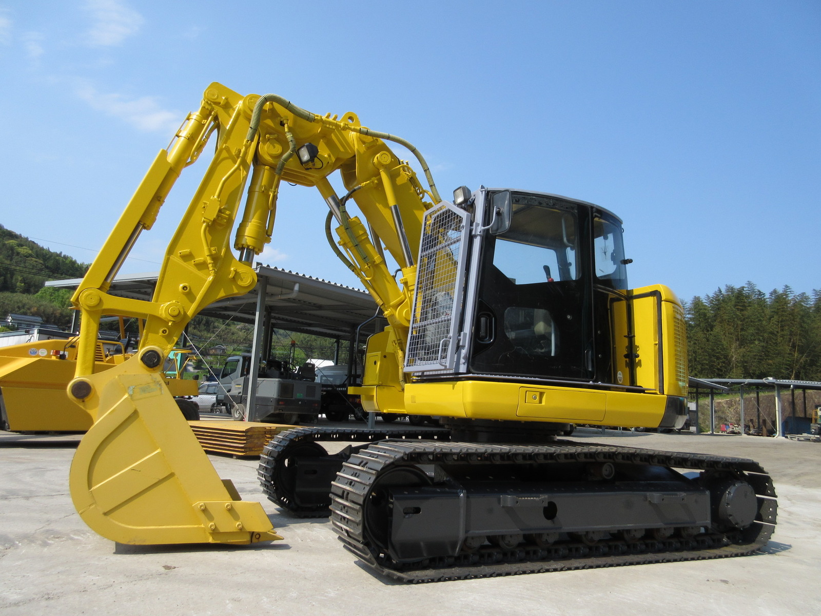 中古建設機械 中古 コマツ KOMATSU 解体機 ショートリーチ・トンネル用 PC138US-8