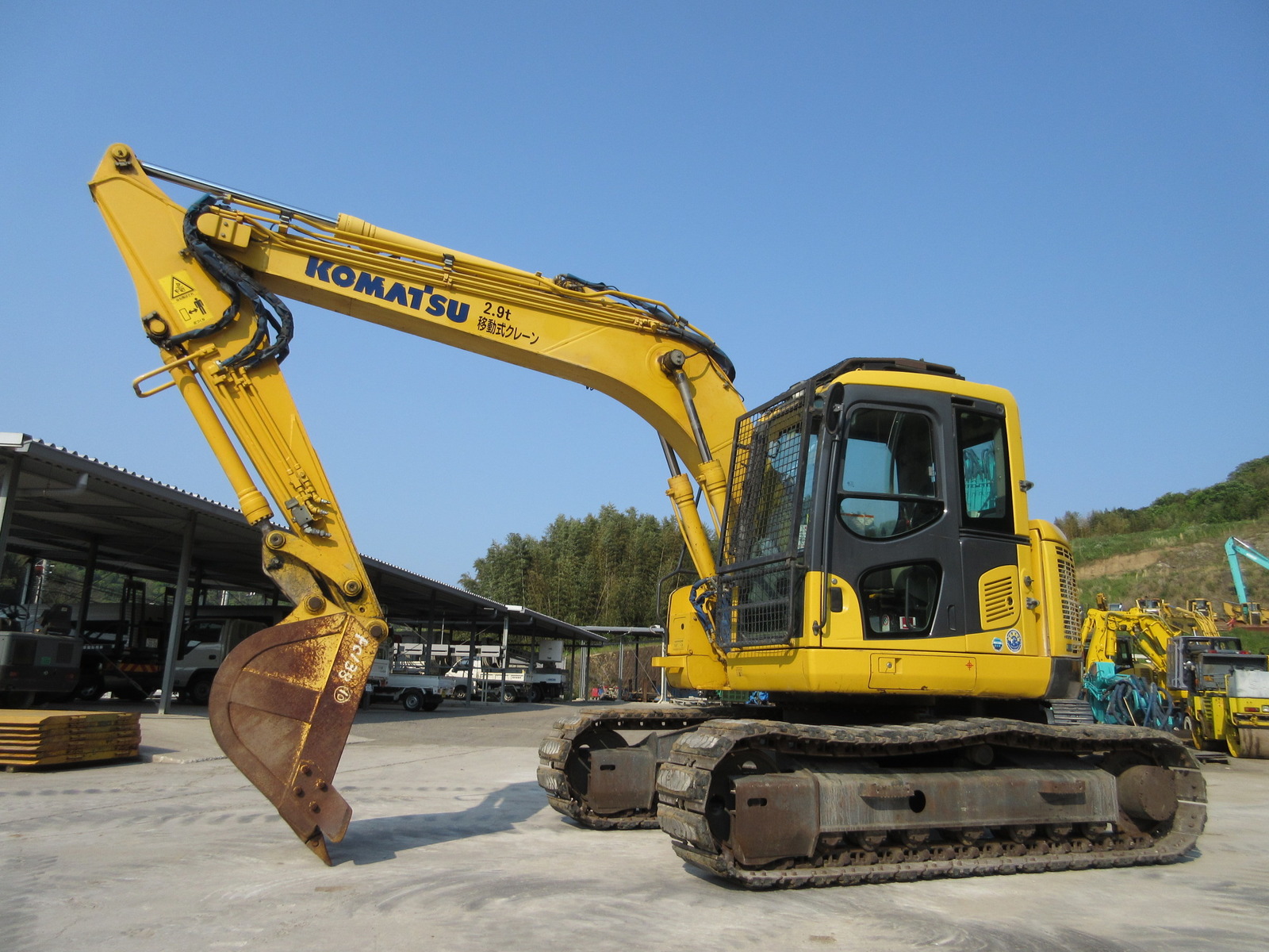 Used Construction Machine Used KOMATSU KOMATSU Demolition excavators Demolition backhoe PC138US-8