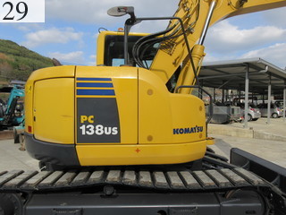 Used Construction Machine Used KOMATSU KOMATSU Excavator 0.4-0.5m3 PC138US-8