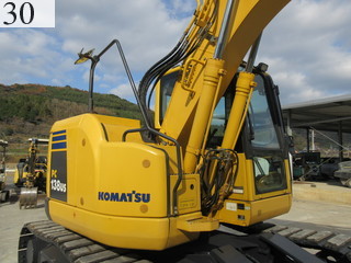 Used Construction Machine Used KOMATSU KOMATSU Excavator 0.4-0.5m3 PC138US-8