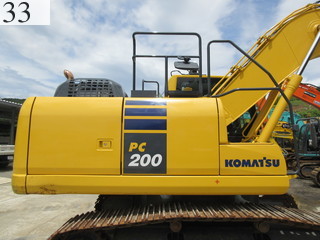 Used Construction Machine Used KOMATSU KOMATSU Excavator 0.7-0.9m3 PC200-10