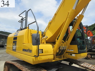 Used Construction Machine Used KOMATSU KOMATSU Excavator 0.7-0.9m3 PC200-10