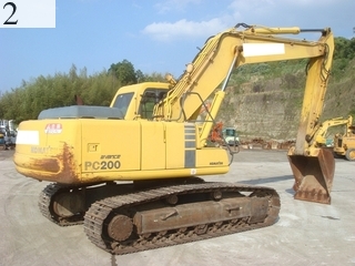 Used Construction Machine Used KOMATSU KOMATSU Excavator 0.7-0.9m3 PC200-6E