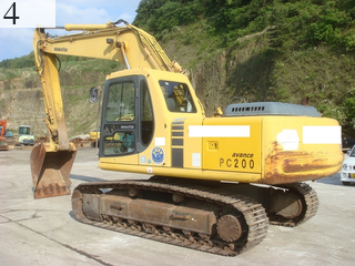 Used Construction Machine Used KOMATSU KOMATSU Excavator 0.7-0.9m3 PC200-6E