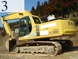 Used Construction Machine Used KOMATSU KOMATSU Excavator 0.7-0.9m3 PC200-6E