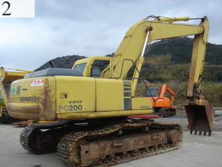 Used Construction Machine Used KOMATSU KOMATSU Excavator 0.7-0.9m3 PC200-6E