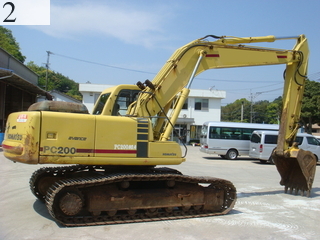 Used Construction Machine Used KOMATSU KOMATSU Excavator 0.7-0.9m3 PC200-6E